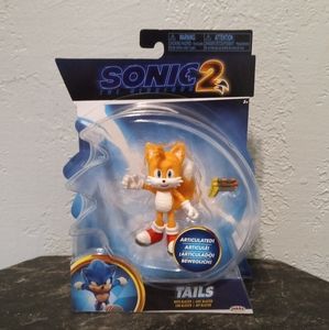 Tails 4" Action Figure, Sonic 2 NIB
